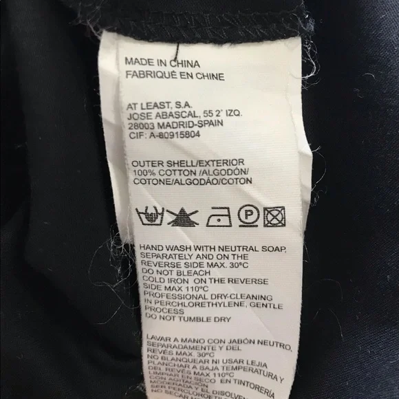 HOSS INTROPIA Designed in Spain, Ruffled Tuxedo front Dress / Tunic in Black - Picture 11 of 11